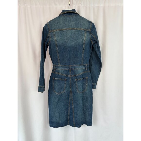New Stetson Western Denim Blue Dress, Women's Sz Small - Picture 4 of 10